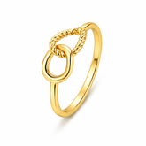 Nila Silver Adjustable Ring