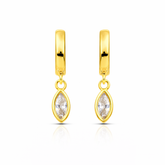 Ree Silver Zirconia Earrings