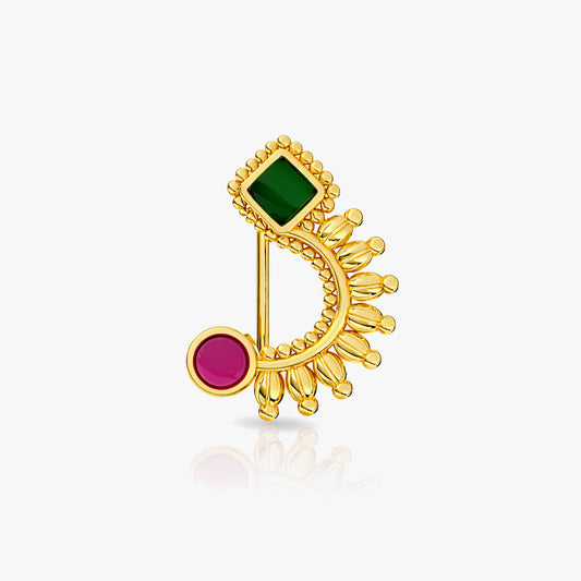 Cyna Silver Nose Pin