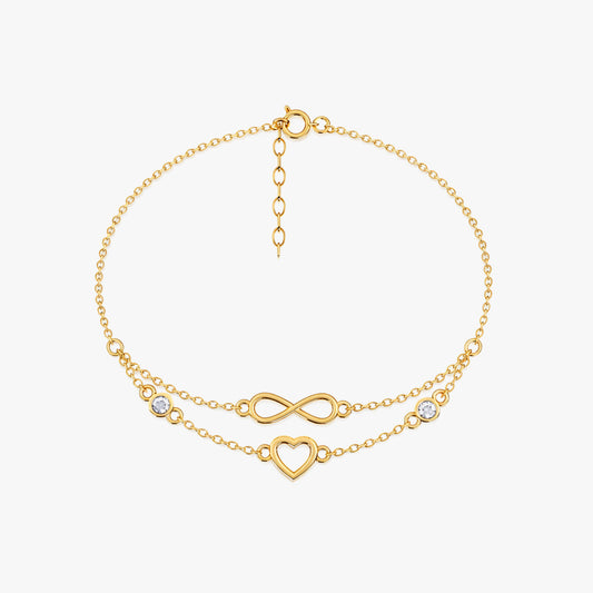 Yuna Silver Zirconia Bracelet
