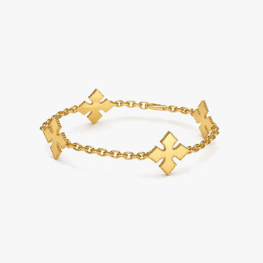 Lucy Silver Bangle Bracelet
