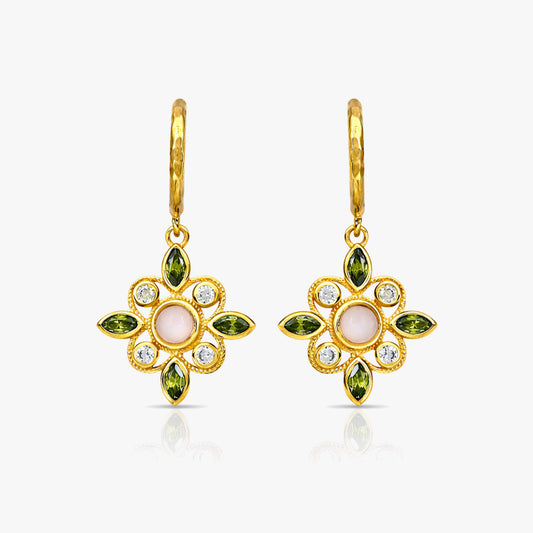 Asia Silver Zirconia Earrings