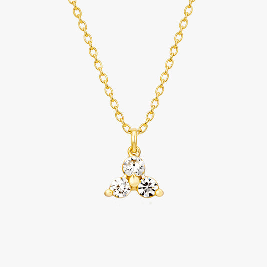 Mia Silver Zirconia Necklace