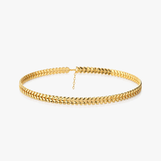 Bela Silver Anklet