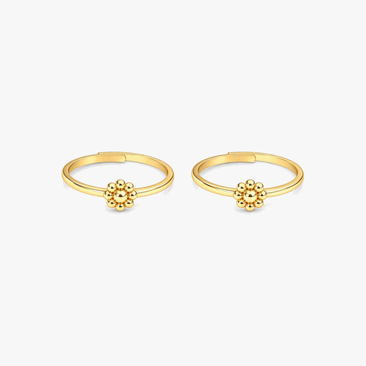Arli Silver Toe Ring