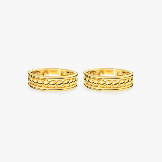 Kalra Silver Toe Ring