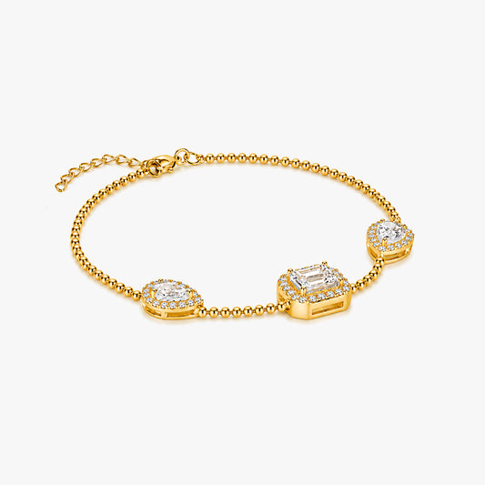 Akra Silver Zirconia Bracelets