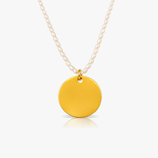 Loe Silver Pearl Necklace