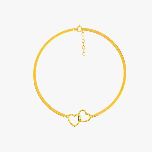 Liza Silver Anklet