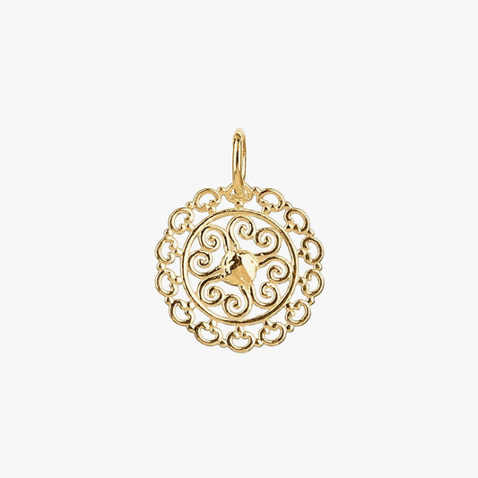 June Silver Pendant