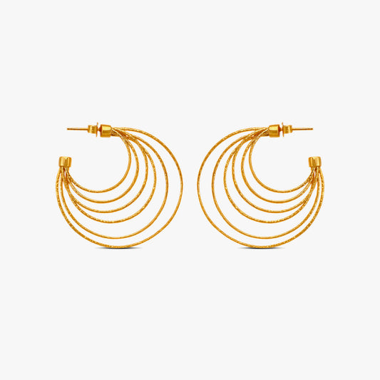 Nyra Silver Wire Earrings