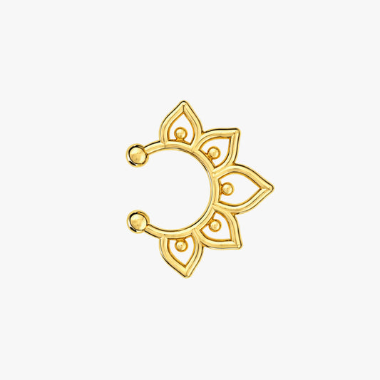 Nova Silver Nose Pin