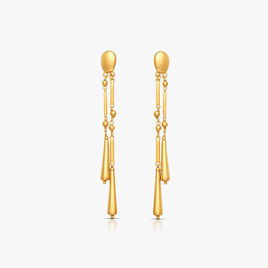 Myra Silver Drop Earrings