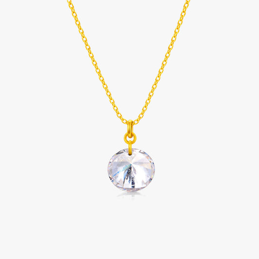 Sia Silver Zirconia Necklace