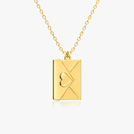Rela Silver Heart Necklace