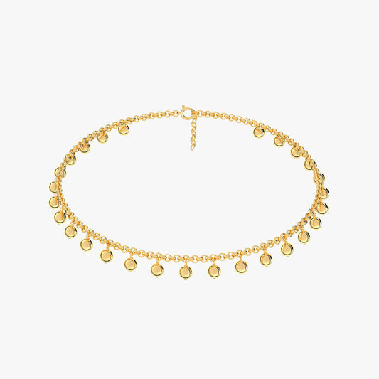 Niva Silver Anklet