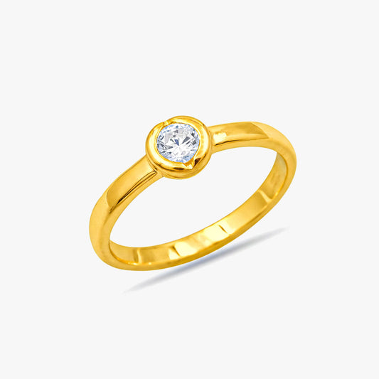 Frea Silver Diamond Adjustable Ring