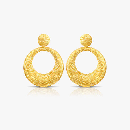 Kira Silver Circle Earrings