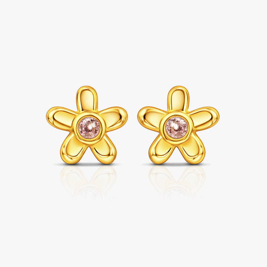 Kate Silver Flower Earrings