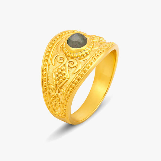 Rumi Silver Adjustable Ring