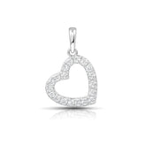 Dena Silver Diamond Pendant