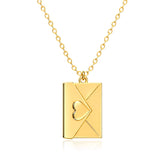 Rela Silver Heart Necklace