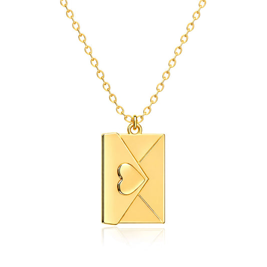 Rela Silver Heart Necklace