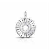 Riya Silver Embossed Pendant