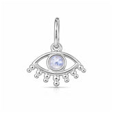 Ryan Silver Evil Eye Pendant