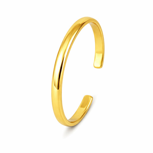 Loi Silver Cuff Bangle