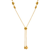 Cora Silver Slider Necklace