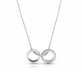 Ziva Silver Topaz Necklace