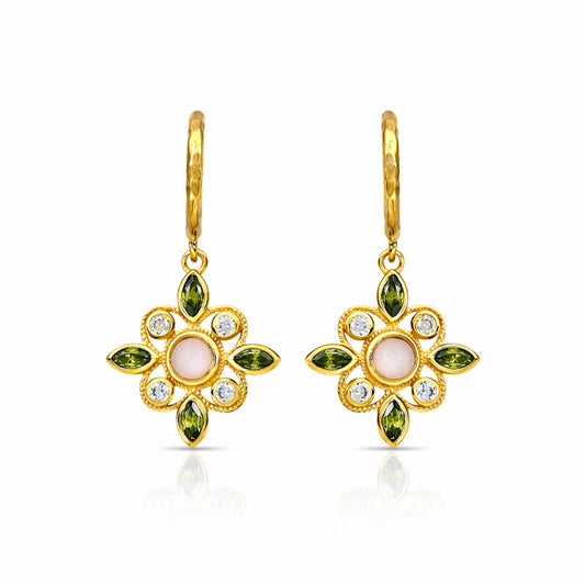 Asia Silver Zirconia Earrings