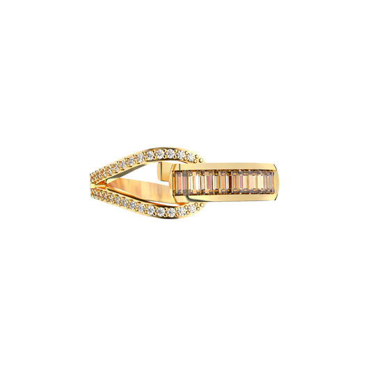 Kira Silver Adjustable Ring