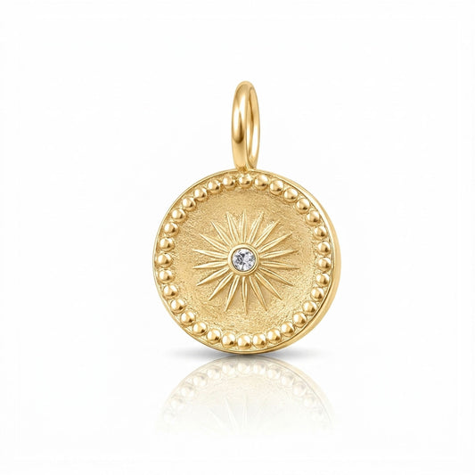 Kim Silver Crystal Pendant