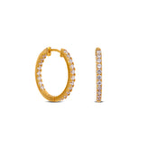 Iris Silver Zirconia Earrings