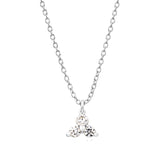 Mia Silver Zirconia Necklace