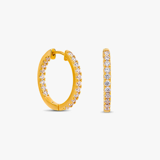 Iris Silver Zirconia Earrings