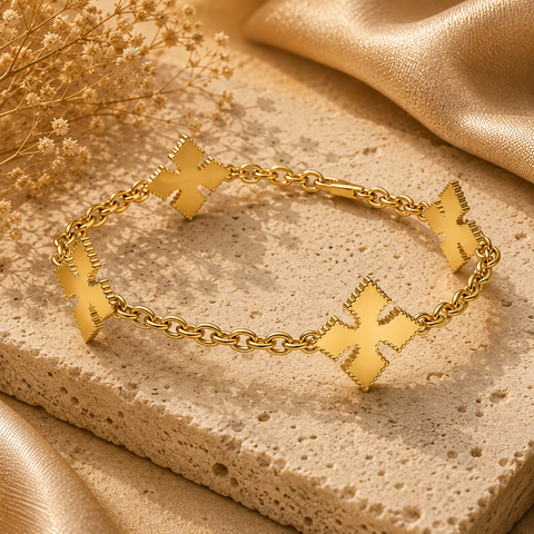 Lucy Silver Bangle Bracelet