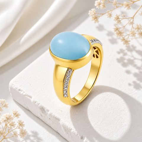 Luna Silver Adjustable Ring