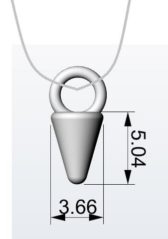 Lucy Sterling Silver Elegant Necklace