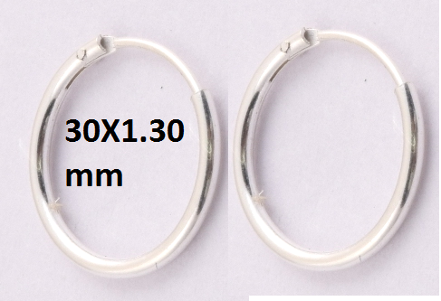 Kate Sterling Silver Huggies Earrings