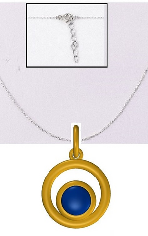 Anna Sterling Silver Elegant Amazonite Necklace