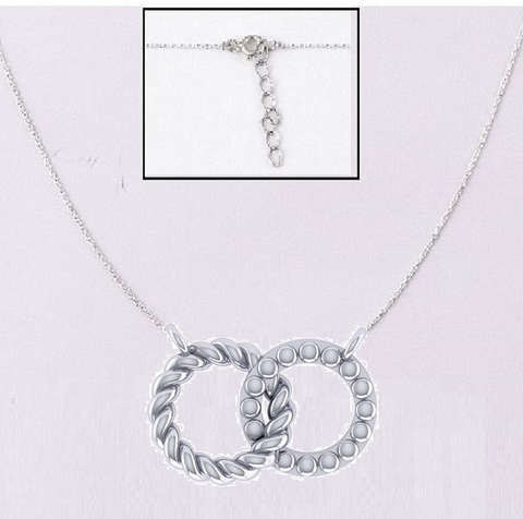 Lily Sterling Silver Elegant Necklace