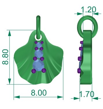 Ava Sterling Silver White Cubic Zirconia Necklace