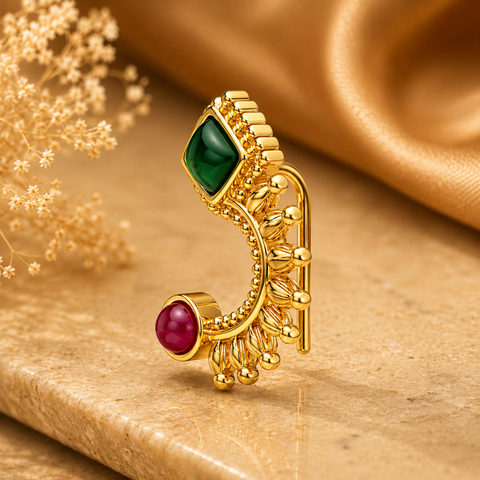 Cyna Silver Nose Pin