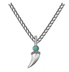 Mia Sterling Silver Blue Magnesite Necklace