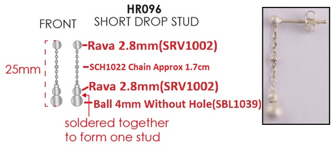 Rumi Sterling Silver Stud Earrings