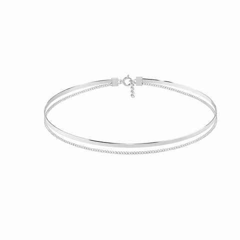 Aila Silver Anklet