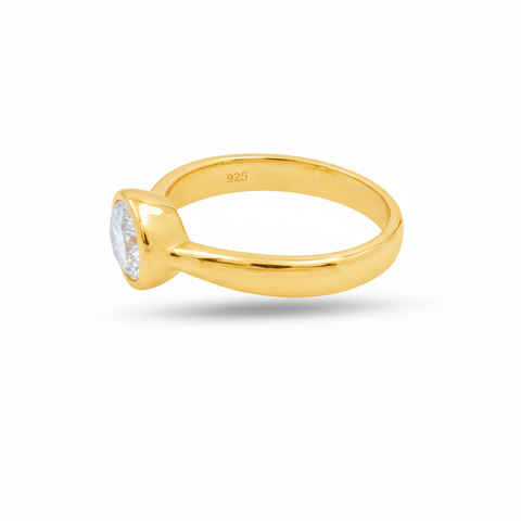 Anne Silver Diamond Adjustable Ring
